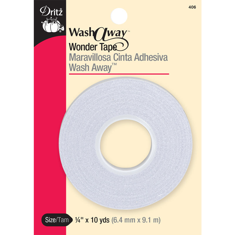 Wash Away Wonder Tape 1/4 x10yd
