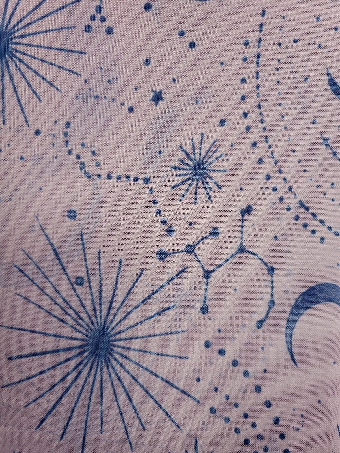 Celestial Purple Medium Weight Mesh