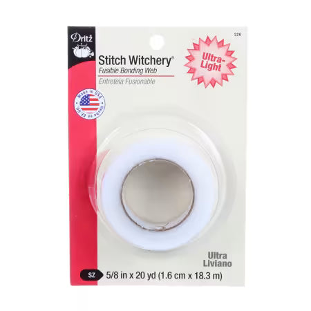 Stitch Witchery Ultra Lite 3/4in x 20yds