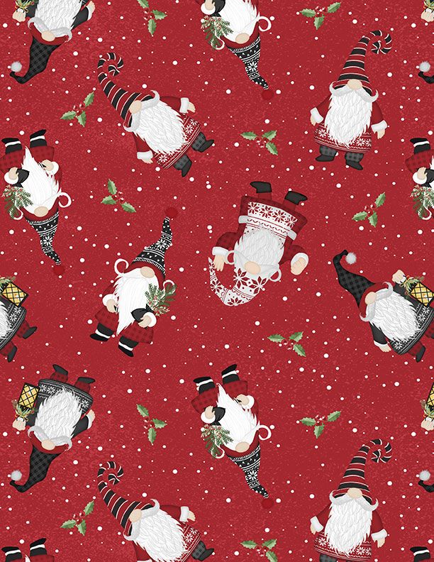 Gnome Toss Red- Snowy Gnomies
