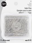 Satin Pins 1-1/16in 400ct 3/box