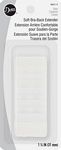 Soft Bra Back Extender White 1-1/4in (3.2cm)
