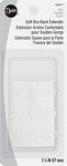 Soft Bra Back Extender White 2-1/4in (5.7cm)
