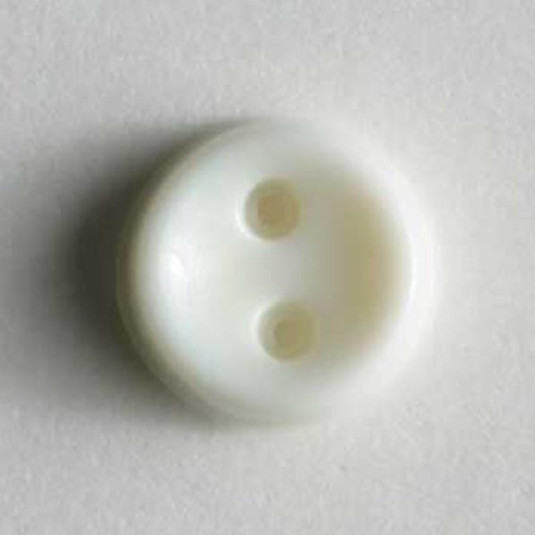 Dill Doll Button 7mm White