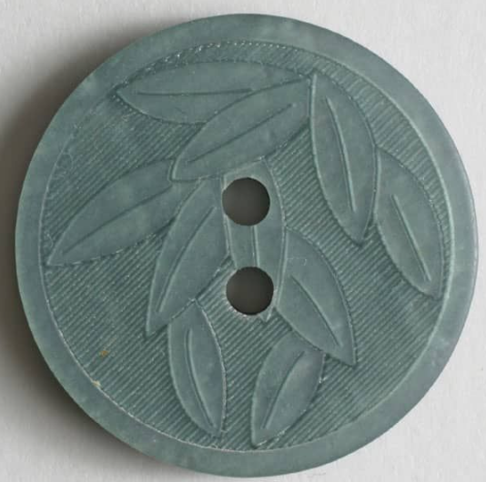 Dill Polyester Button 18mm Green