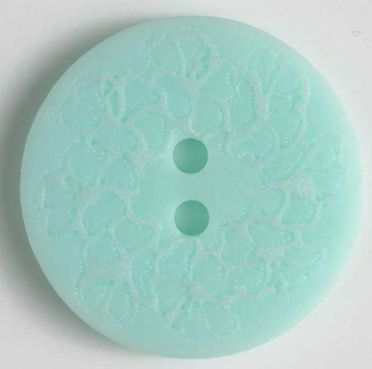 Dill Polyester Button 18mm Light Green