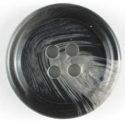 Dill Suit Button 20mm Grey