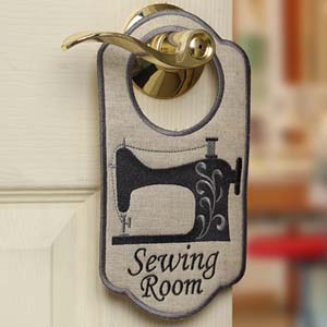 Embroidery Project- Door Hanger