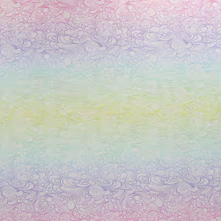 Tula Pink Floral Reef Collection: Making Waves Vinyl 1/2 Yard Cut