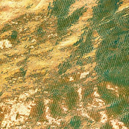 Gold Unicorn Faux Leather 1 yard
