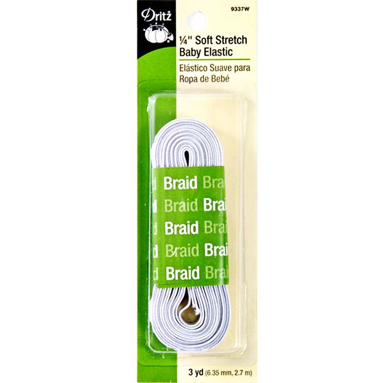 Soft Stretch Elastic Ã?¼\"x3yd WH 9337W Dritz#4