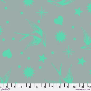 Tula Pink Neon Fairy Flakes-Spirit