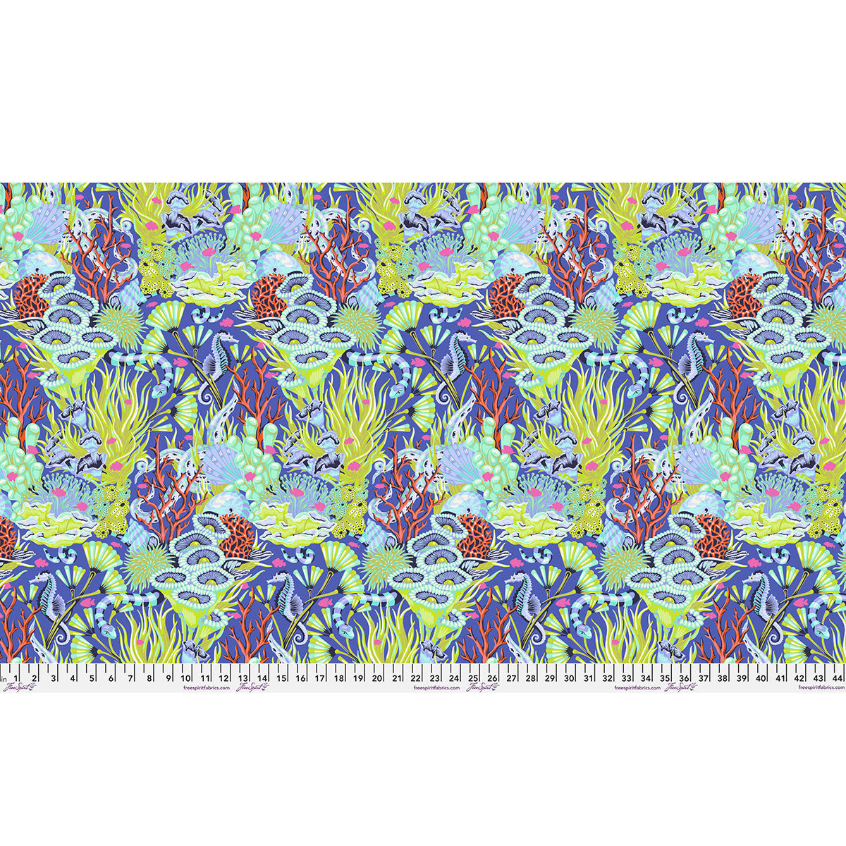 Reef What You Sew- Marine- Floral Reef