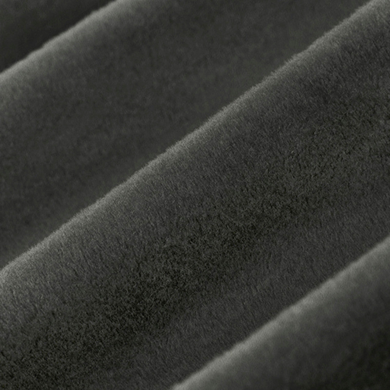 Gunmetal Solid Cuddle 90in Wide