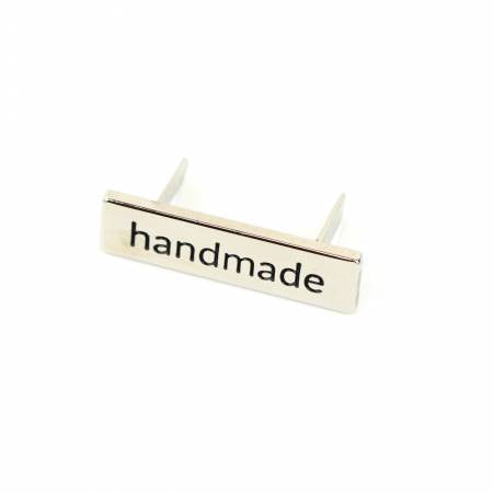 Serif Handmade Label Nickel