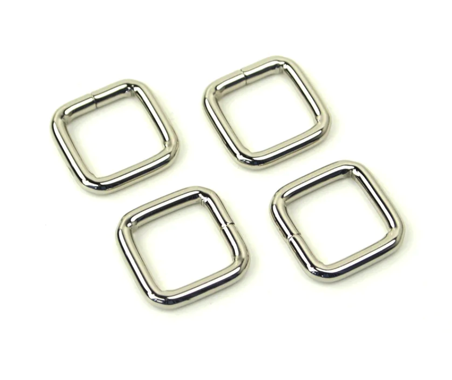 1/2" Rectangle Rings 4pc