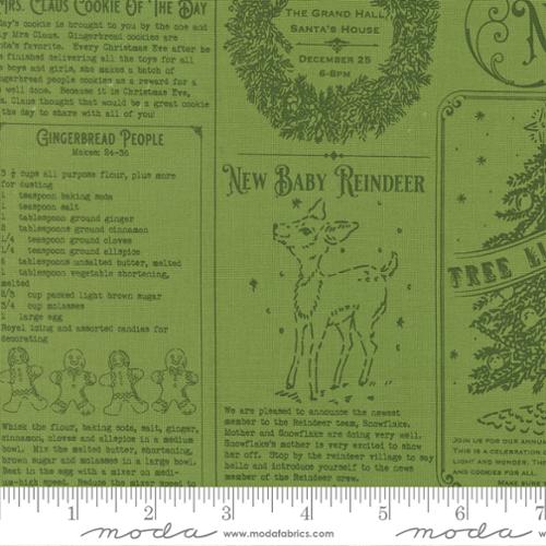 Mistletoe North Pole News & Print Vintage- Holiday Cheer