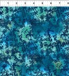 Leaves Teal- La Luna