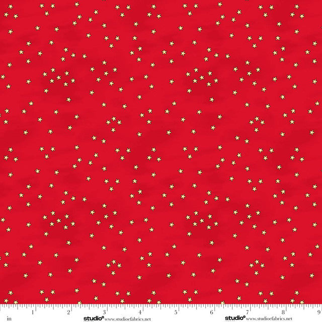 Red Stars- Christmas at Pooh Corner