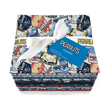 Peanuts Frosty Friends Fat Quarter Bundle