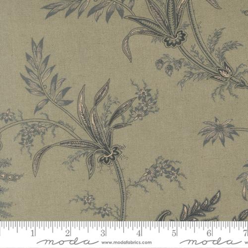 Linen Sky Plume Floral Mochi- Breathtaking Blues