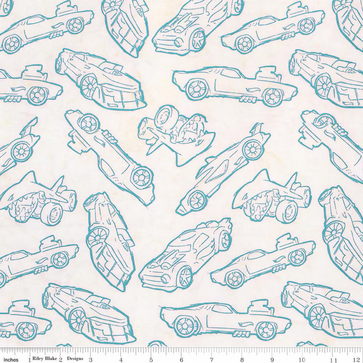 Powdered Pastels Hot Wheels Full Throttle Batik