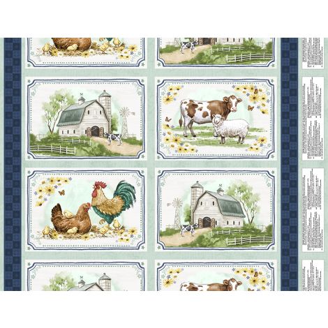 Friendly Farmstead Placemat Panel