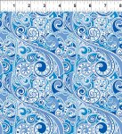 Sea Swirls Blue- Wonders of the Ocean