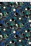 Moon Collage Silver/Blue- La Luna