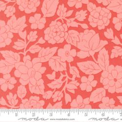 London Damask Floral Nantucket Red- Bloomsberry