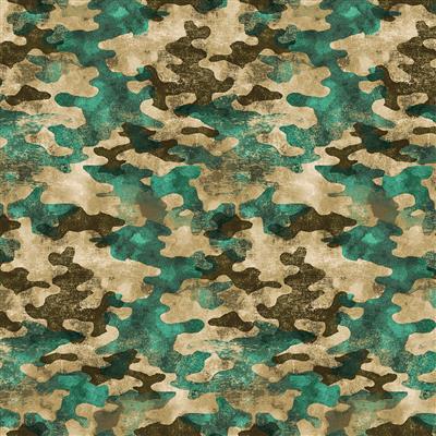 Camo Khaki Flannel- Great Outdoors