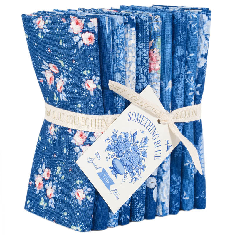 Something Blue- Dark FQ Bundle- 10FQ
