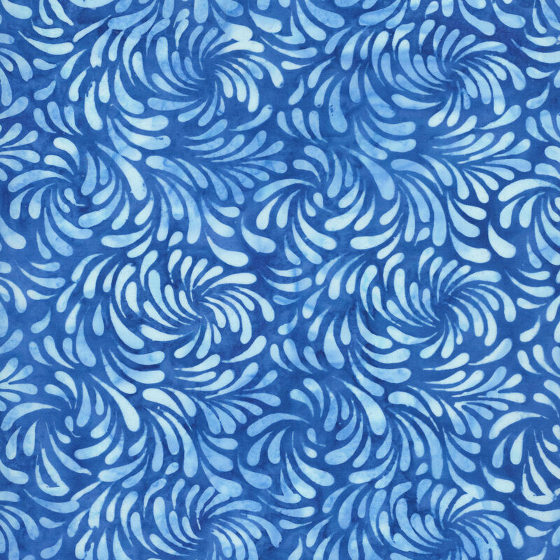 Violet Waves Lake Batik