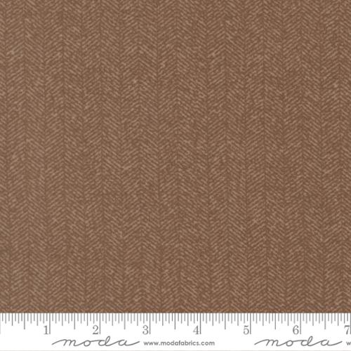 Taupe Herringbone Blender- Flannel Gather Basics