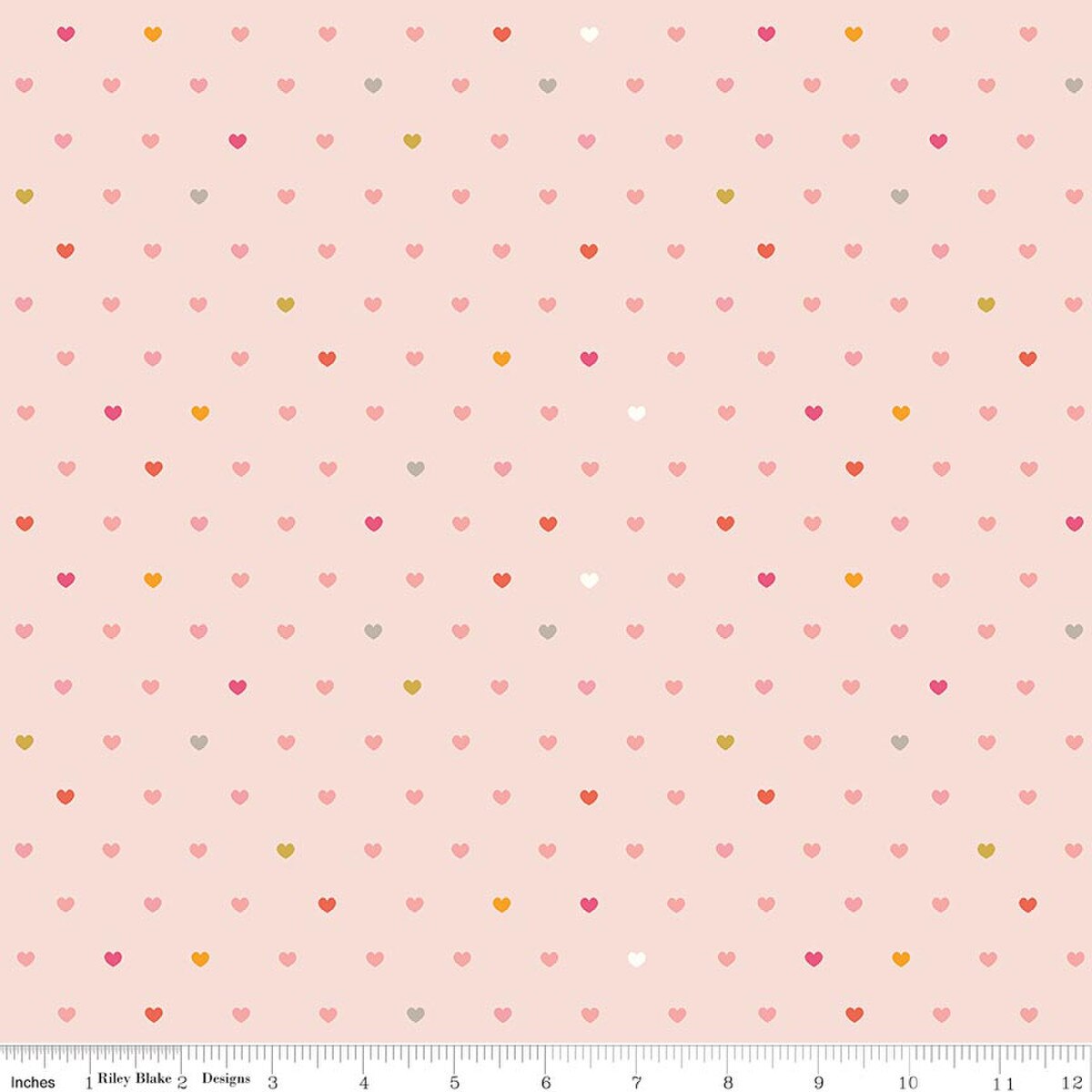 Meadow Serendipity 2 Heart Blush Flannel