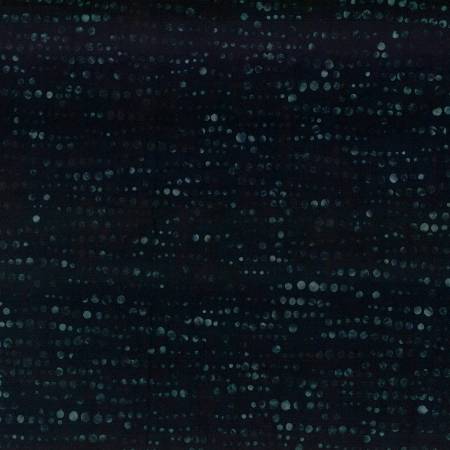 Dotted Stripes Black Batik- Technicolor