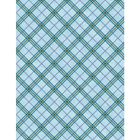 Plaid Light Blue- Reeled In