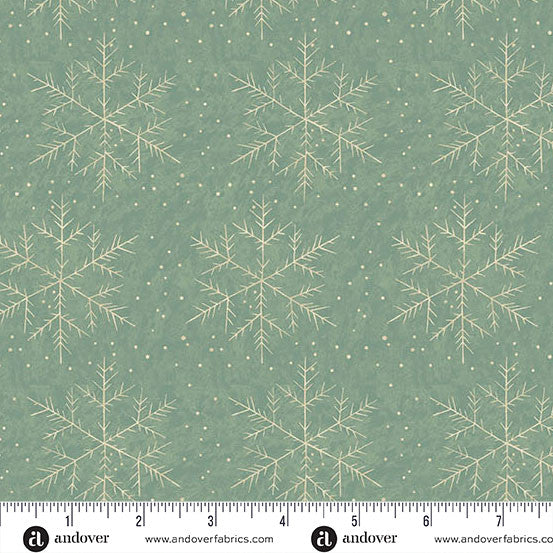 Snowfall Vintage Blue- Jingle Bell