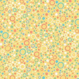 Bubbles Icy Yellow Flannel- Little Squirt