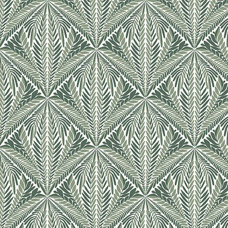 Light Juniper Grid Geo Linen- Meadow Drift