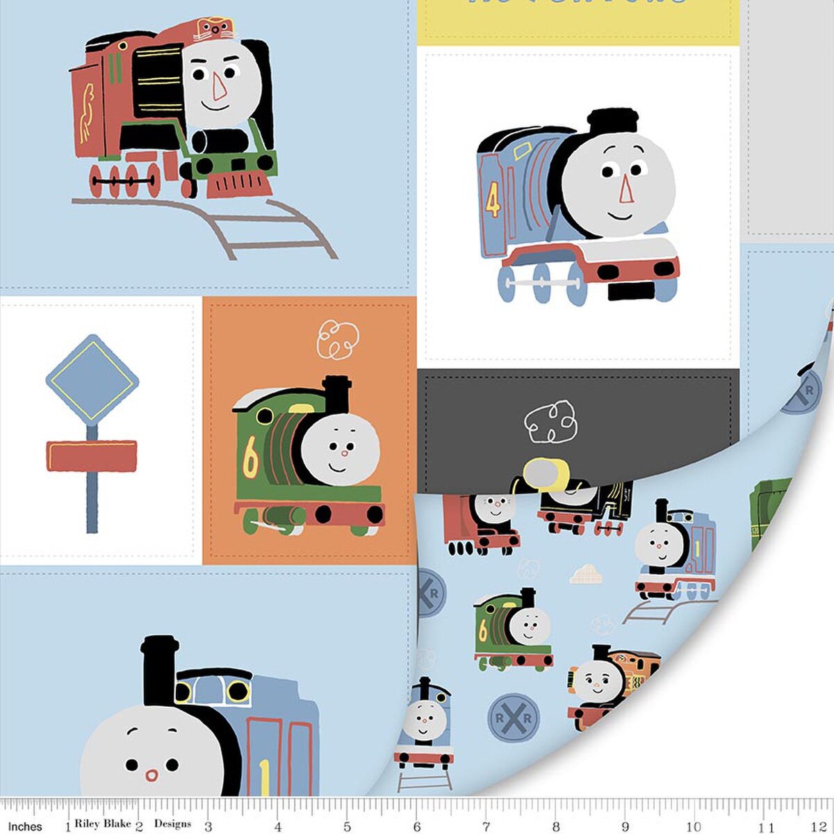Thomas & Friends Sodor Railway- Double Lush Velvet