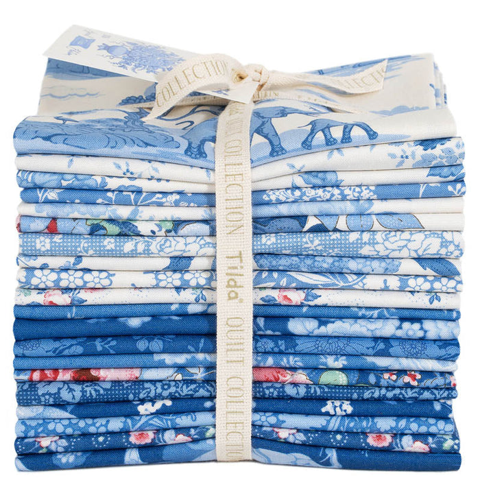 Something Blue Fat Quarter Bundle- 20 FQ