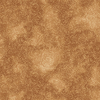 Serene Swirls Light Brown 108" Flannel- Solstice Flannel