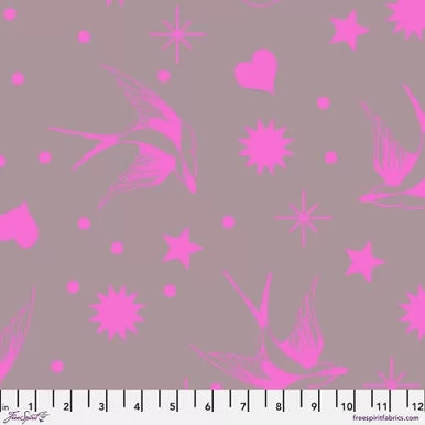 Tula Pink Neon Fairy Flakes-Mystic