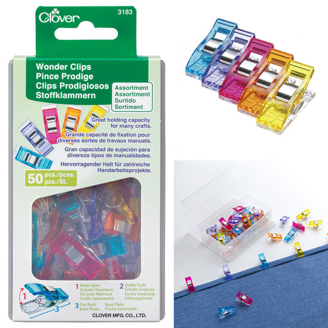 Wonder Clips Assorted 50ct