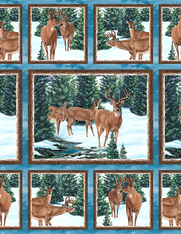 Frosty Woodlands Panel