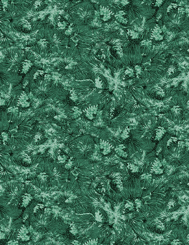 Pine Green Foliage Green- Frosty Woodlands