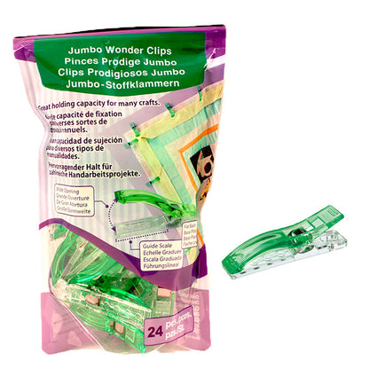 Jumbo Wonder Clips 24ct