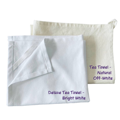 Deluxe Tea Towel W/ Loop 17 x 30: Packs