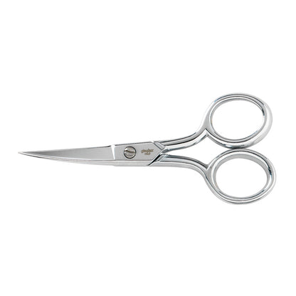 Gingher Curved Embro Scissor Chrome 4